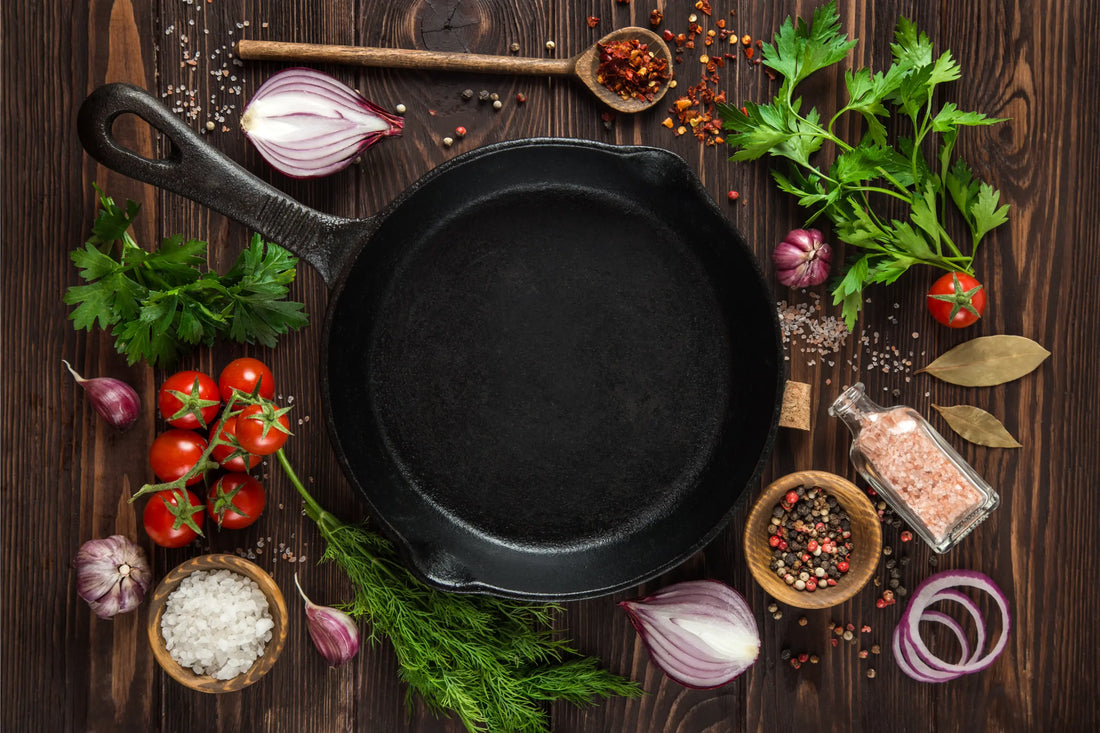 Gietijzeren skillet