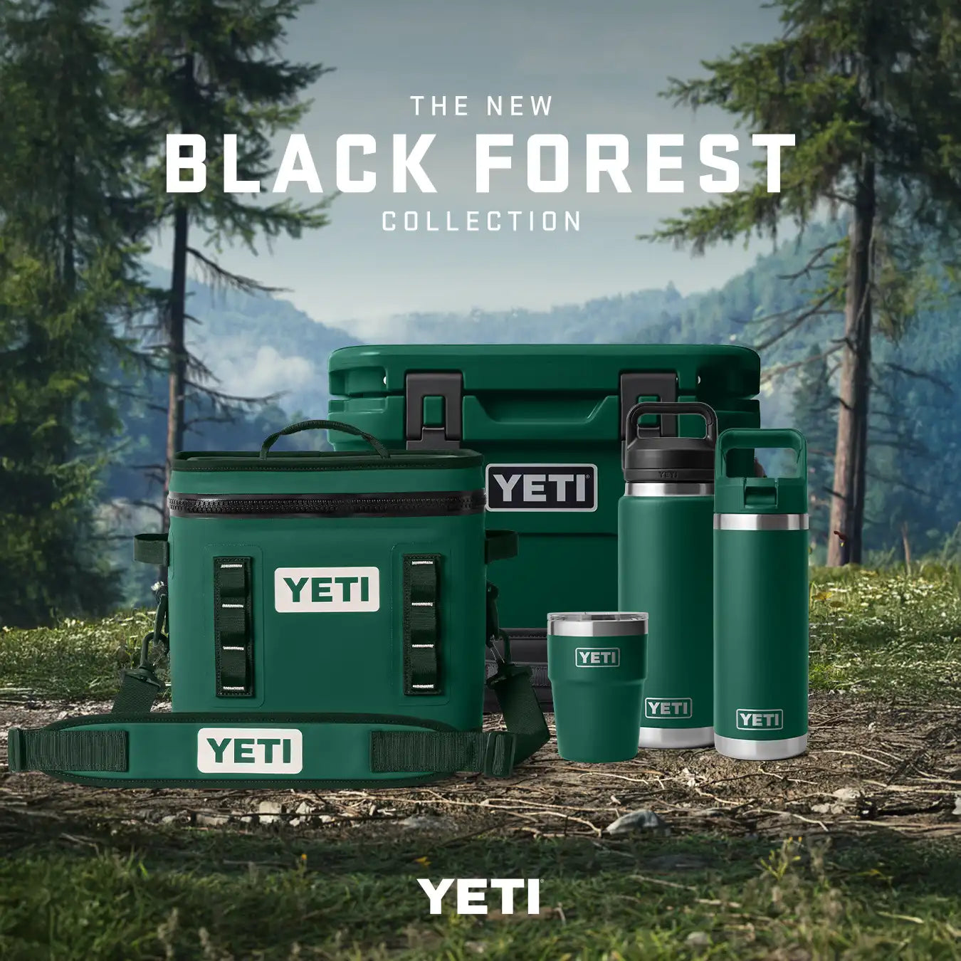 YETI | Black Forest Green