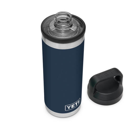YETI Rambler Water Bottle with Chug Cap 18oz (532ml) | Navy