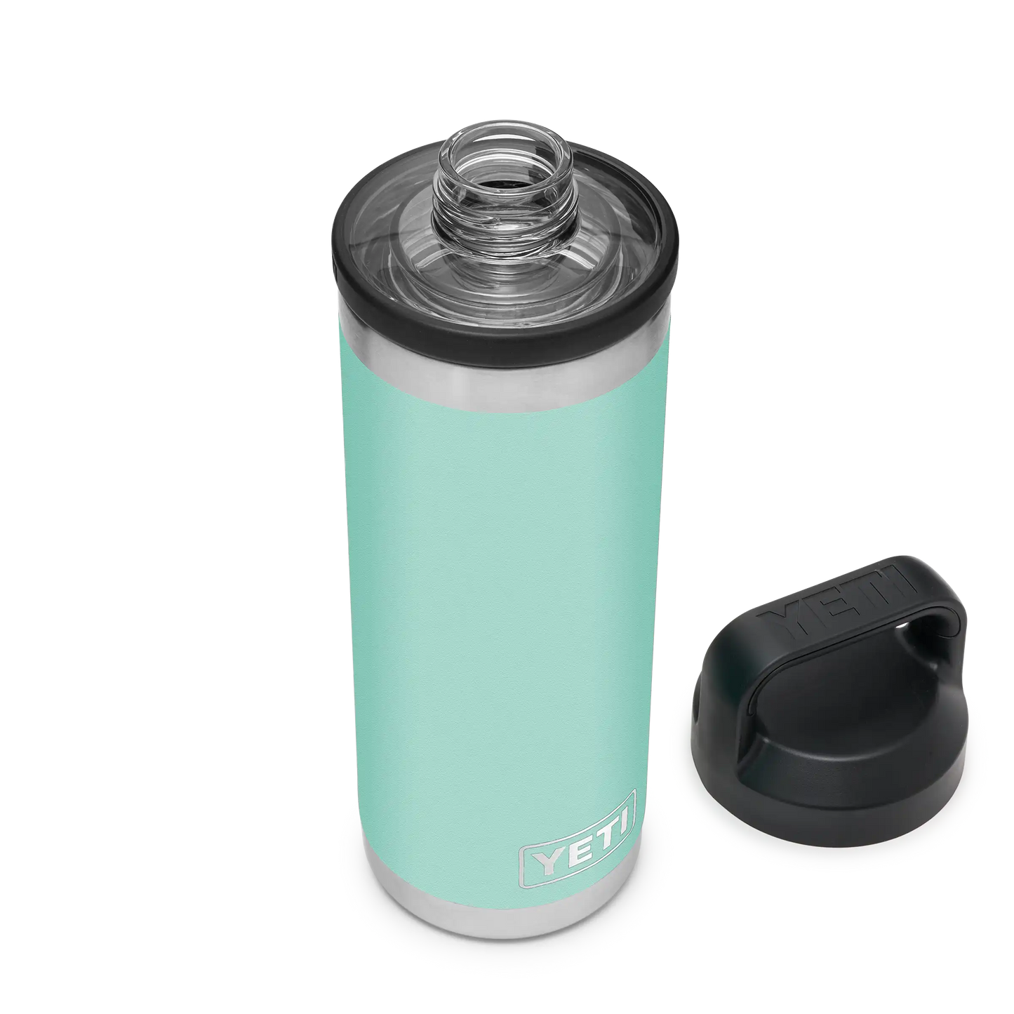 YETI Rambler Water Bottle with Chug Cap 18oz (532ml) | Seafoam