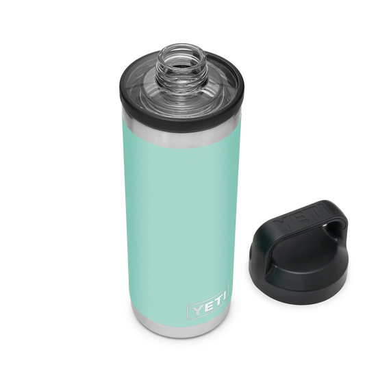 YETI Rambler Water Bottle with Chug Cap 18oz (532ml) | Seafoam
