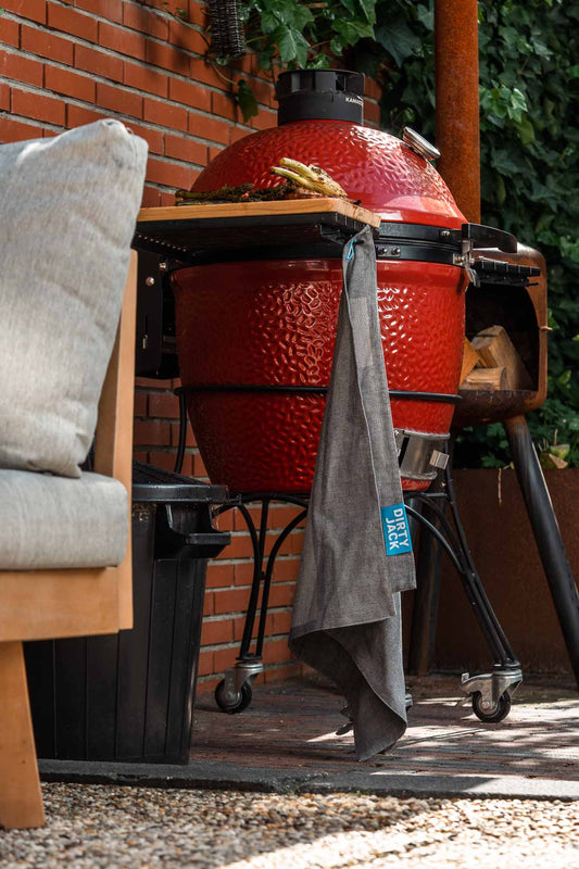 Dirty Jack Kookdoek - Charcoal - Blue label