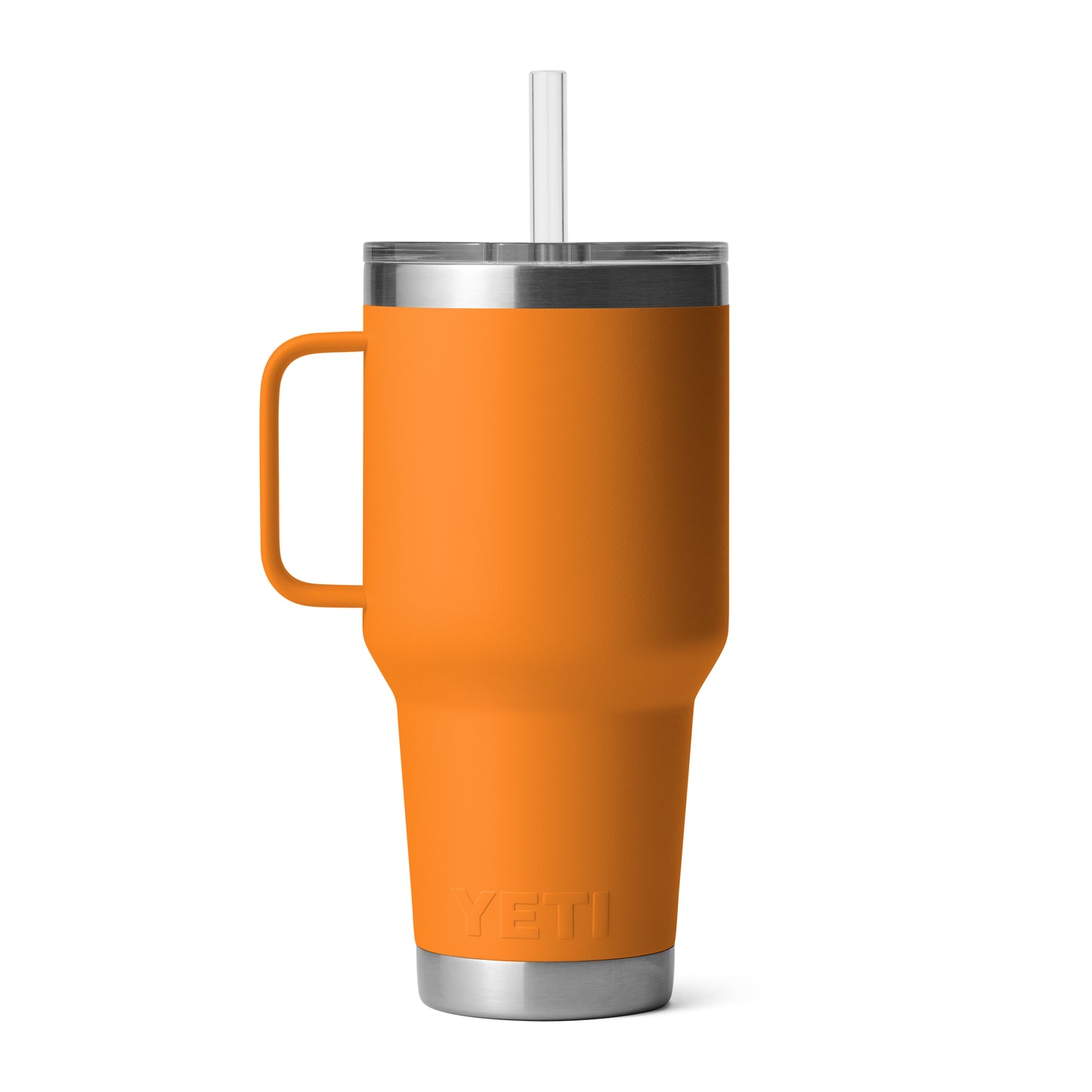 YETI Rambler Straw Mug with Straw Lid 35oz (994ml) | King Crab Orange