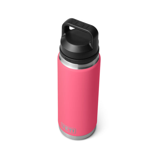 YETI Rambler Water Bottle with Chug Cap 26oz (760ml) | Tropical Pink