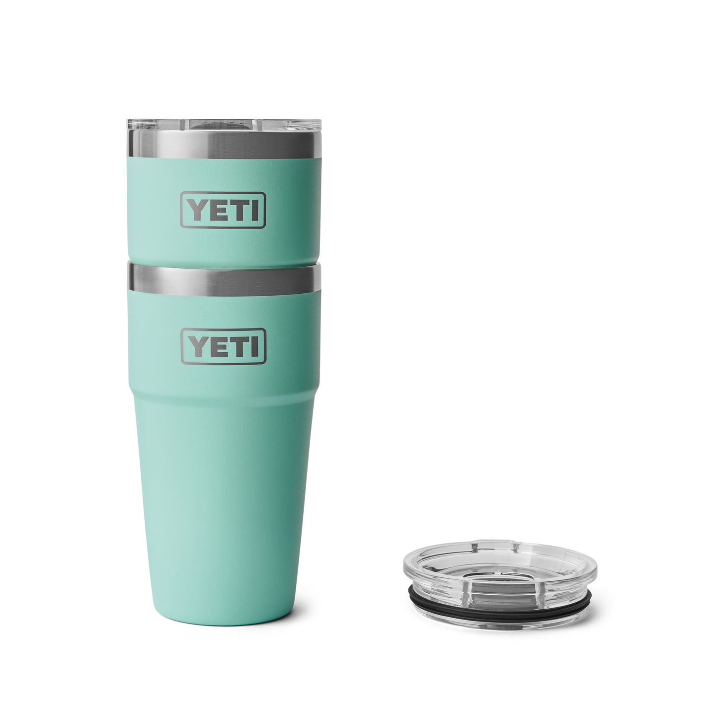 YETI Rambler Stackable Cup with Magslider Lid 20oz (591ml) | Seafoam