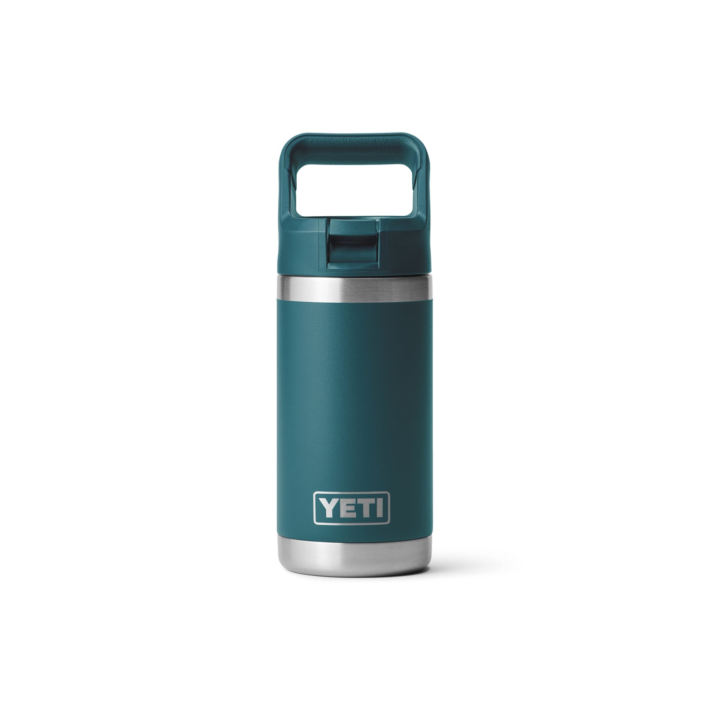 YETI Rambler Junior Kids Water Bottle with Color-Matched Straw Cap 12oz (354 ml) | Agave Teal