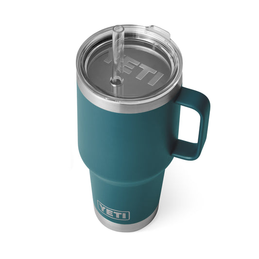 YETI Rambler Straw Mug with Straw Lid 35oz (994ml) | Agave Teal