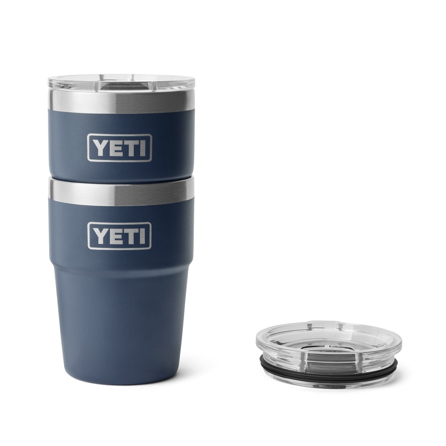 YETI Rambler Stackable Cup with Magslider Lid 16oz (473ml) | Navy