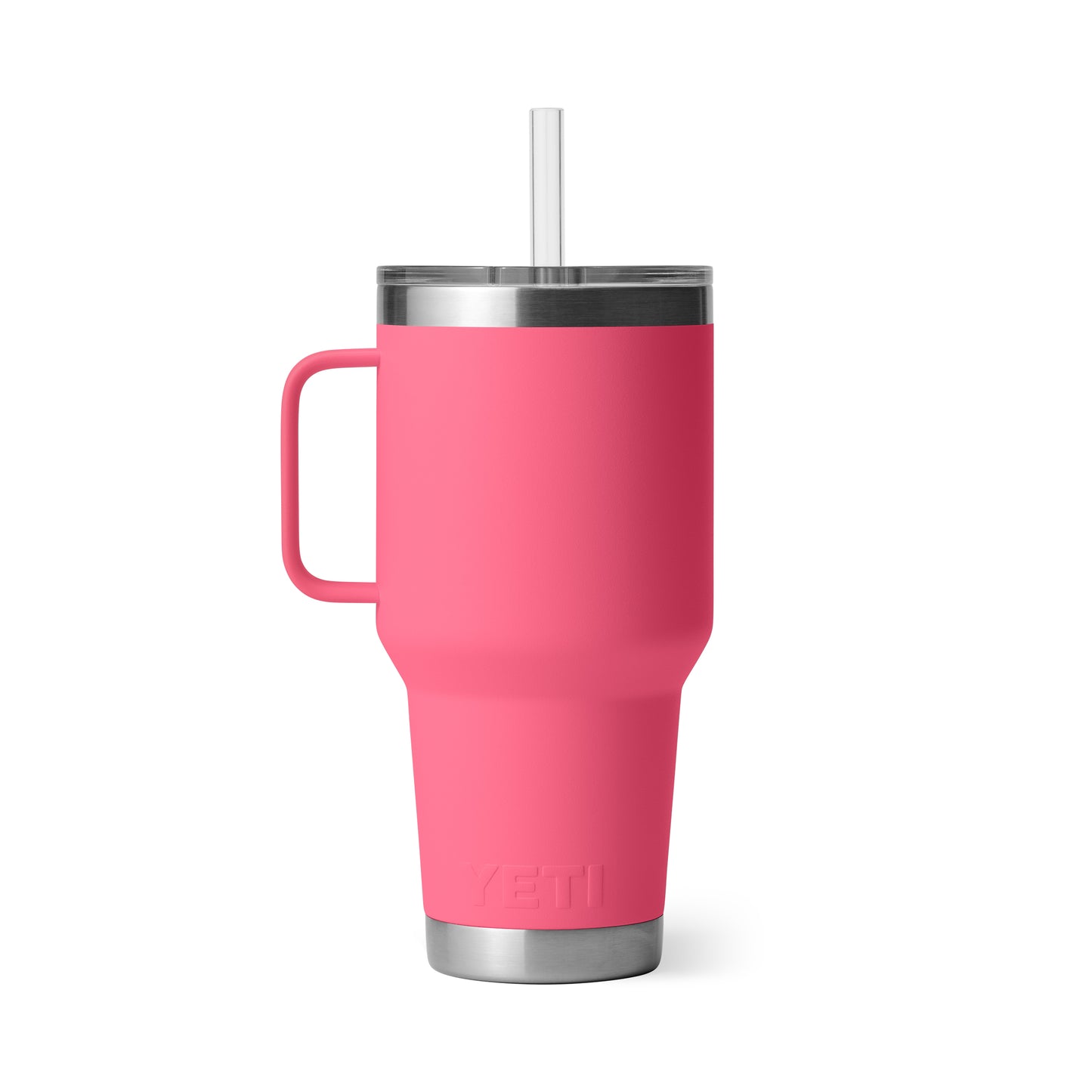 YETI Rambler Straw Mug with Straw Lid 35oz (994ml) | Tropical Pink