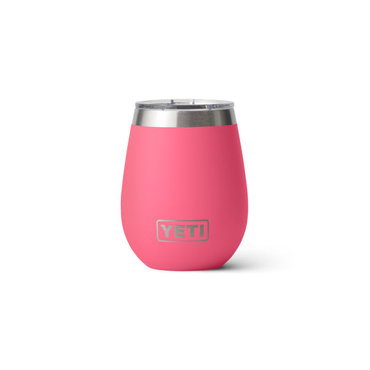 YETI Rambler Wine Tumbler with Magslider Lid 10oz (296ml) | Tropical Pink