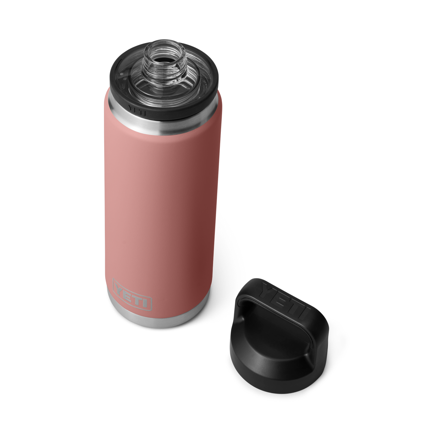 YETI Rambler Water Bottle with Chug Cap 26oz (760ml) | Sandstone Pink