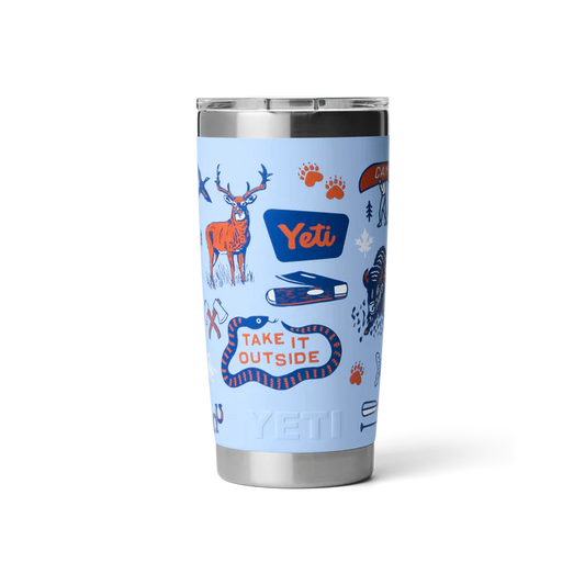 YETI Rambler Tumbler with Magslider Lid 20 oz (591ml) | Big Sky Summer Camp