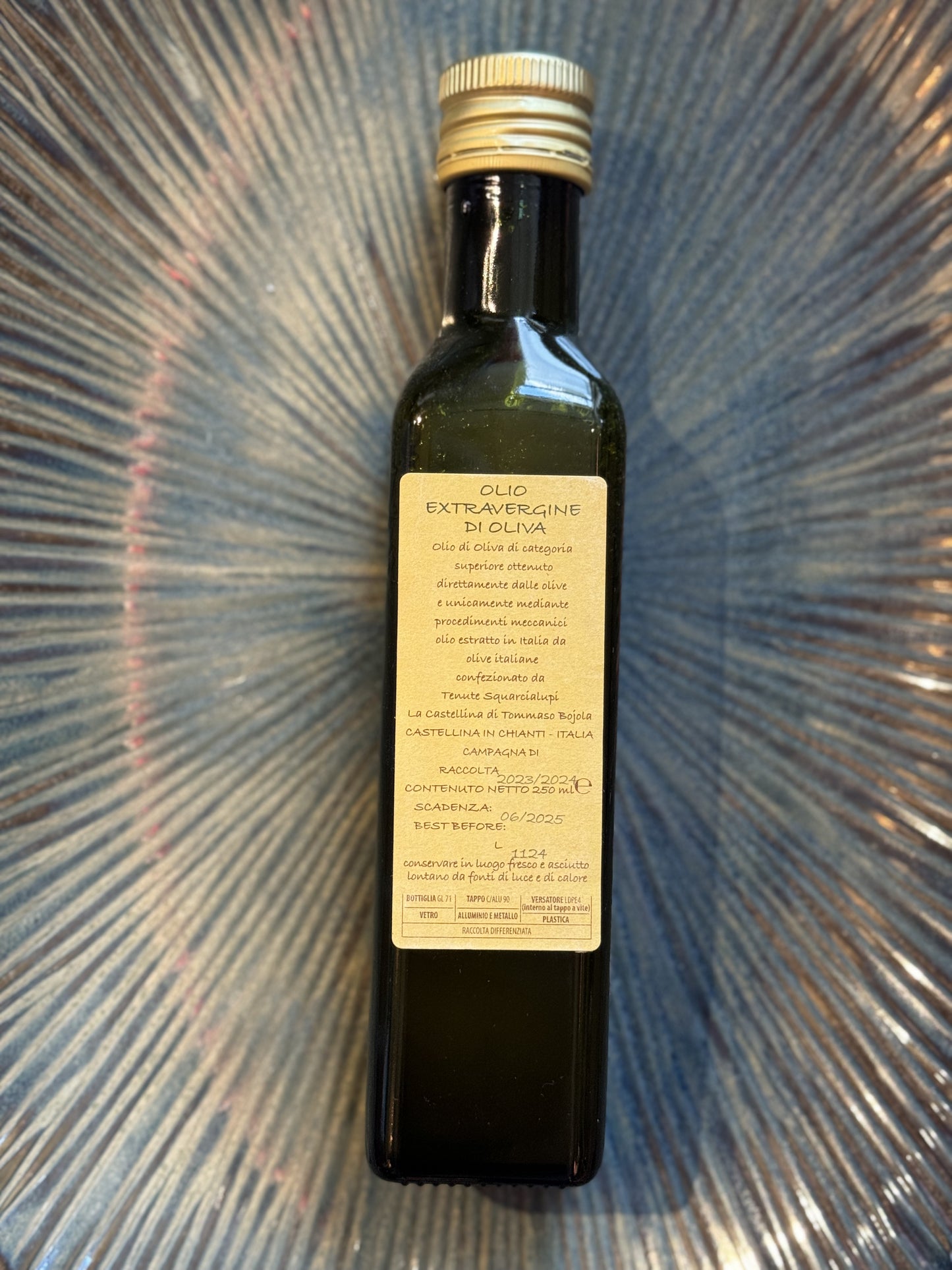 Olijfolie Extra Virgine - La Castellina - 250ml