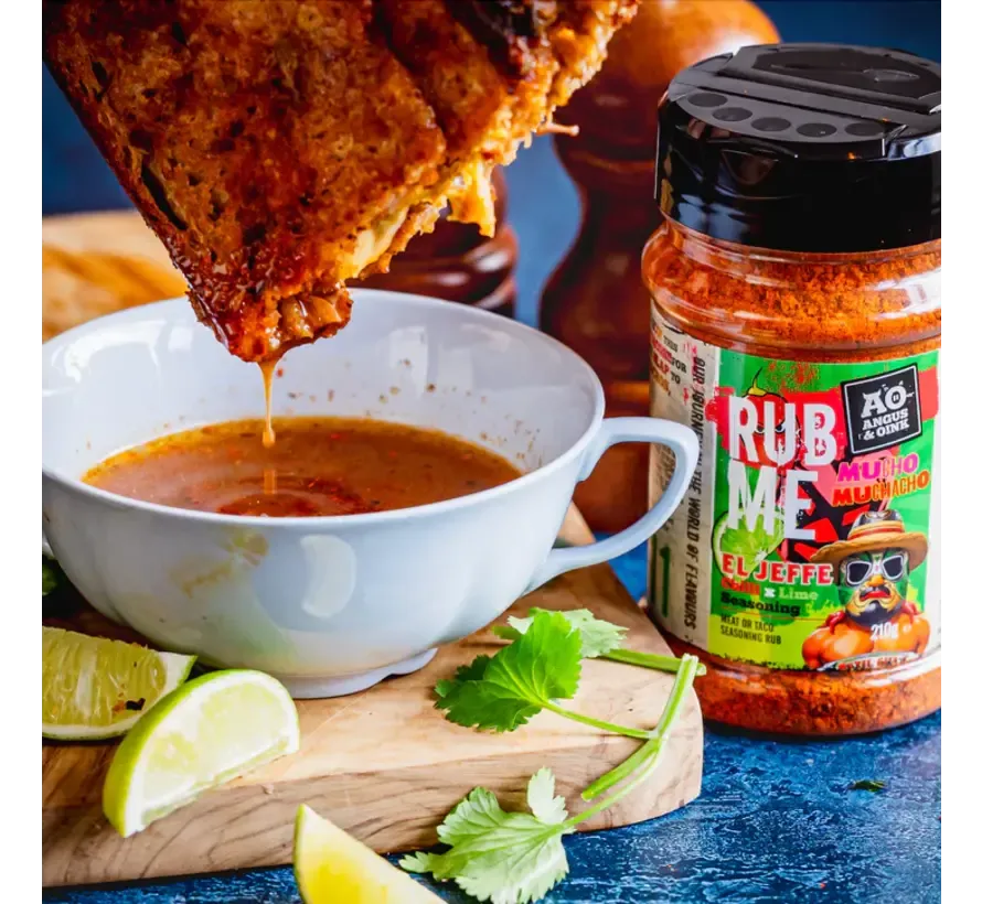 Angus & Oink | El Jefe Chilli X Lime Seasoning Rub 210g