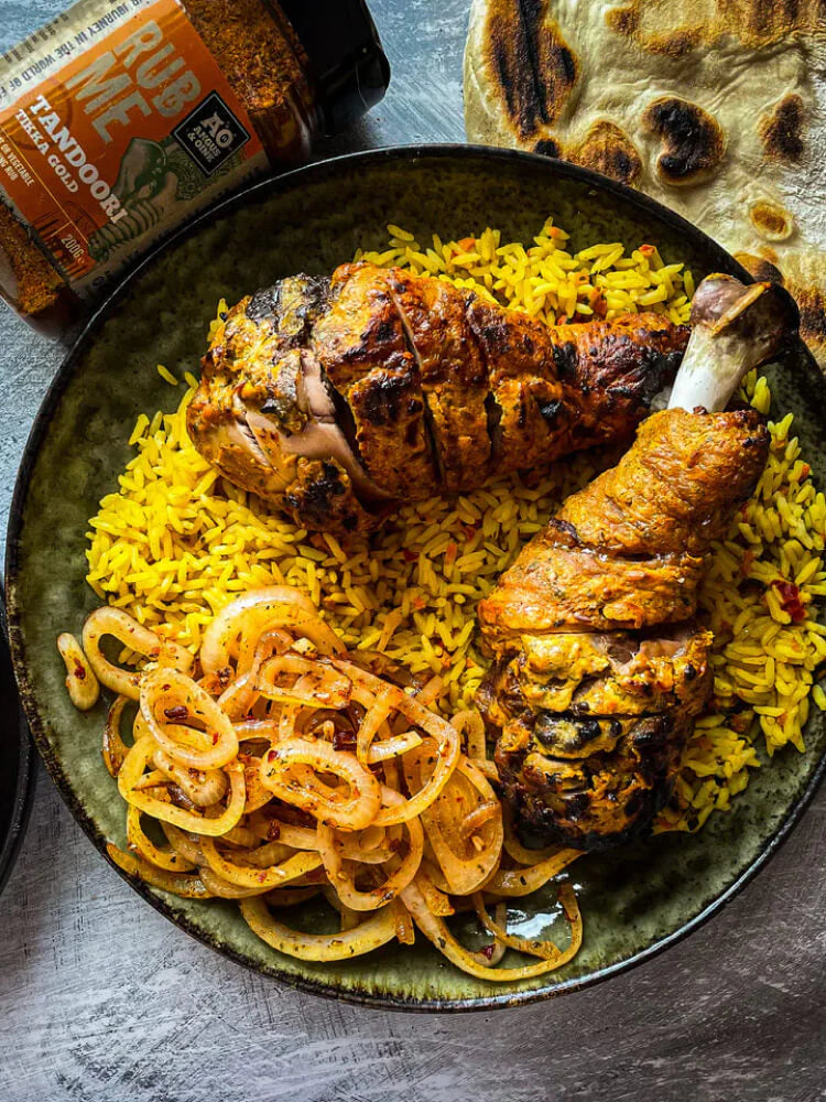 Angus & Oink | Tandoori Tikka Gold Seasoning Rub 200g