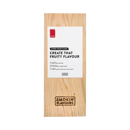 Smokin' Flavours Cherry Wood Planks - 2 stuks