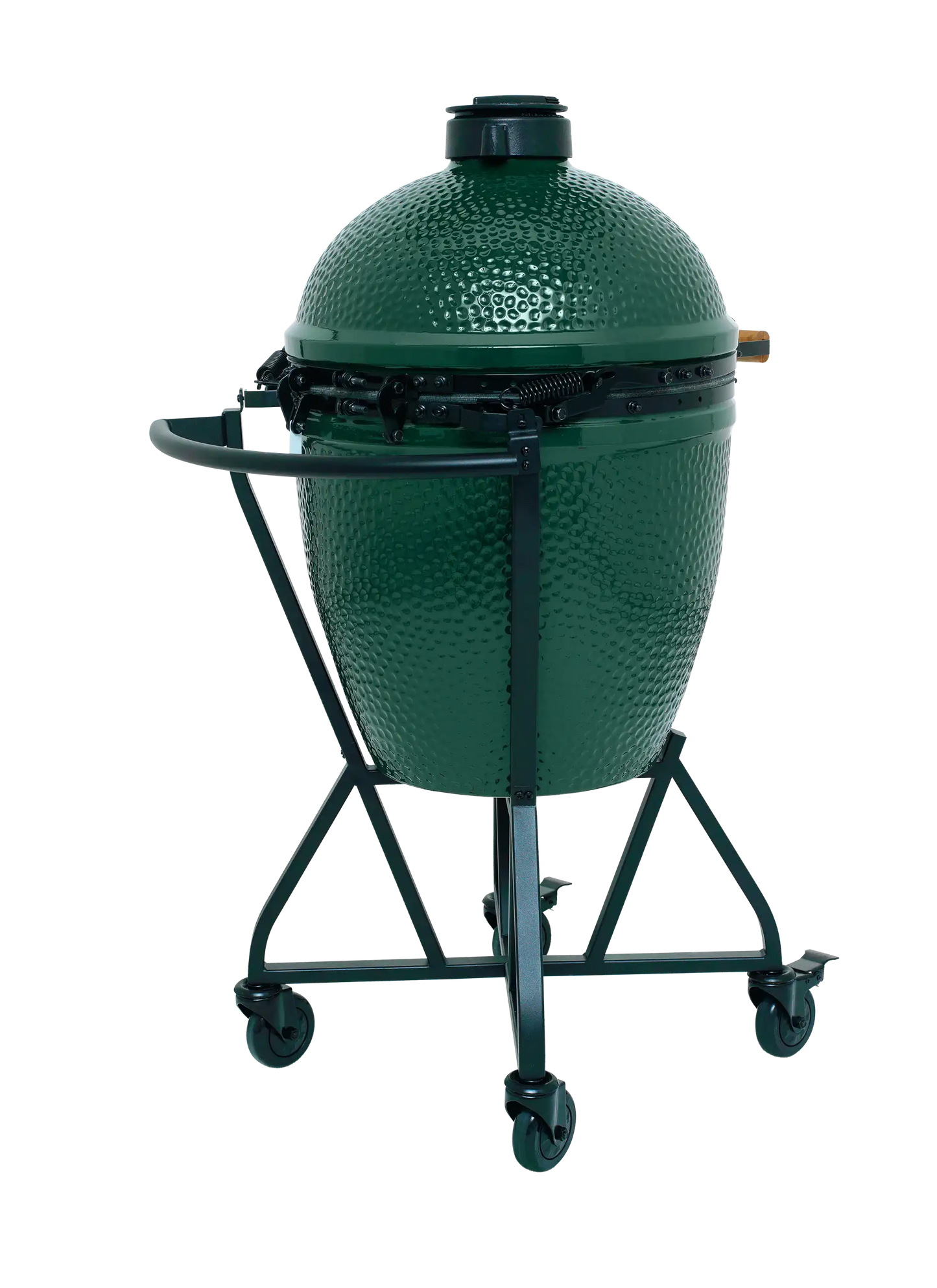 Big Green Egg Integgrated Nest en Handler Large achterkant zijaanzicht