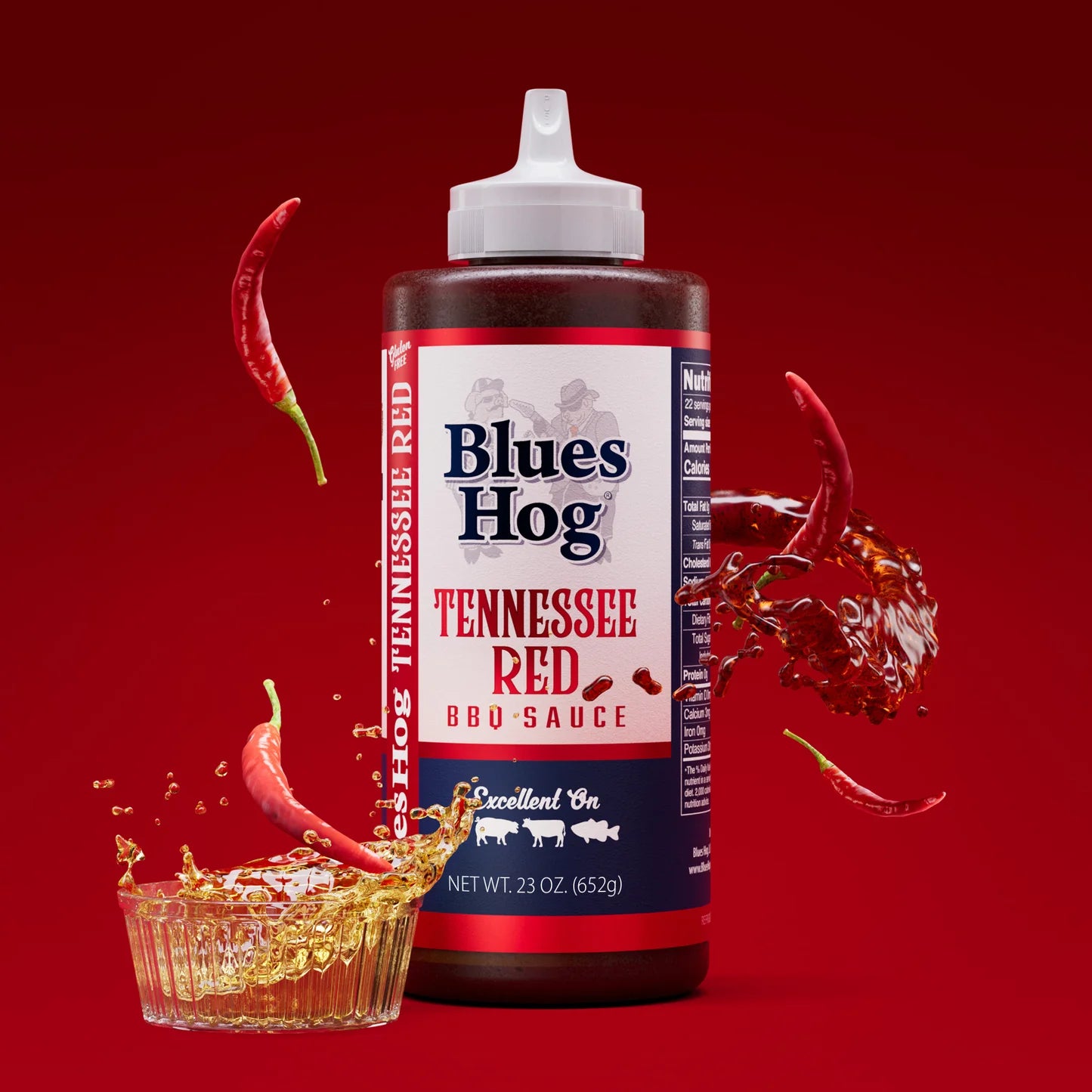 Blues Hog | Tennessee Red BBQ Sauce Squeeze Bottle 652g