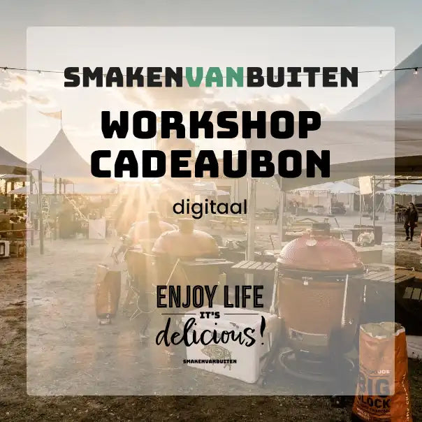 cadeaubon workshop smaken van buiten