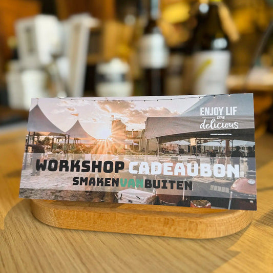 BBQ Workshop | Papieren Cadeaubon