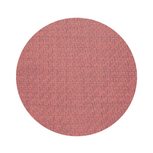 Chilewich Placemat Foxtail Rond 38cm | Raspberry