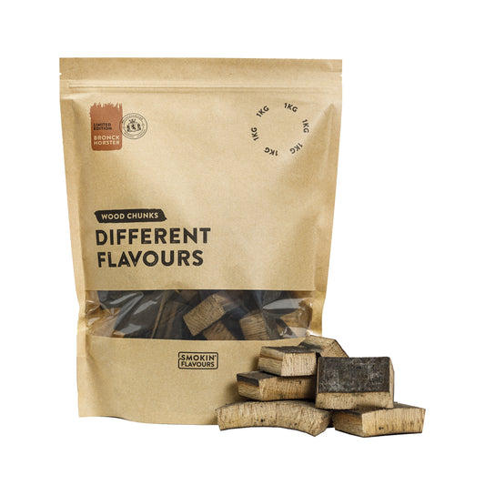 Smokin' Flavours Wood Chunks Bronckhorster Beer Limited Edition 1kg