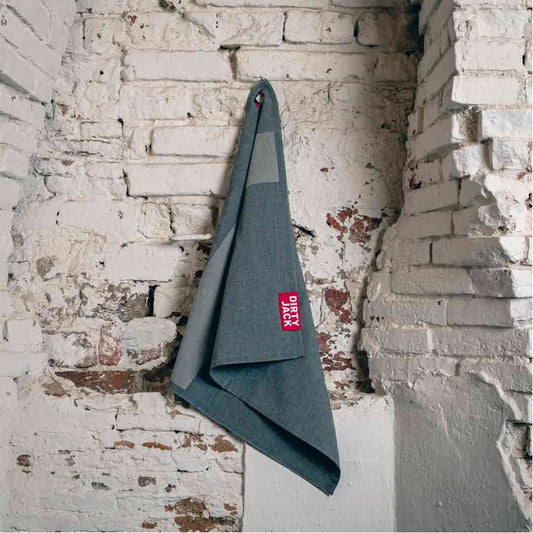 Dirty Jack Kookdoek - Charcoal - Red-ish label