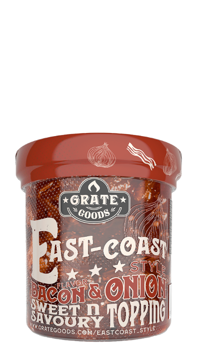 Grate Goods East Coast Bacon Onion Savoury Topping - 120ml