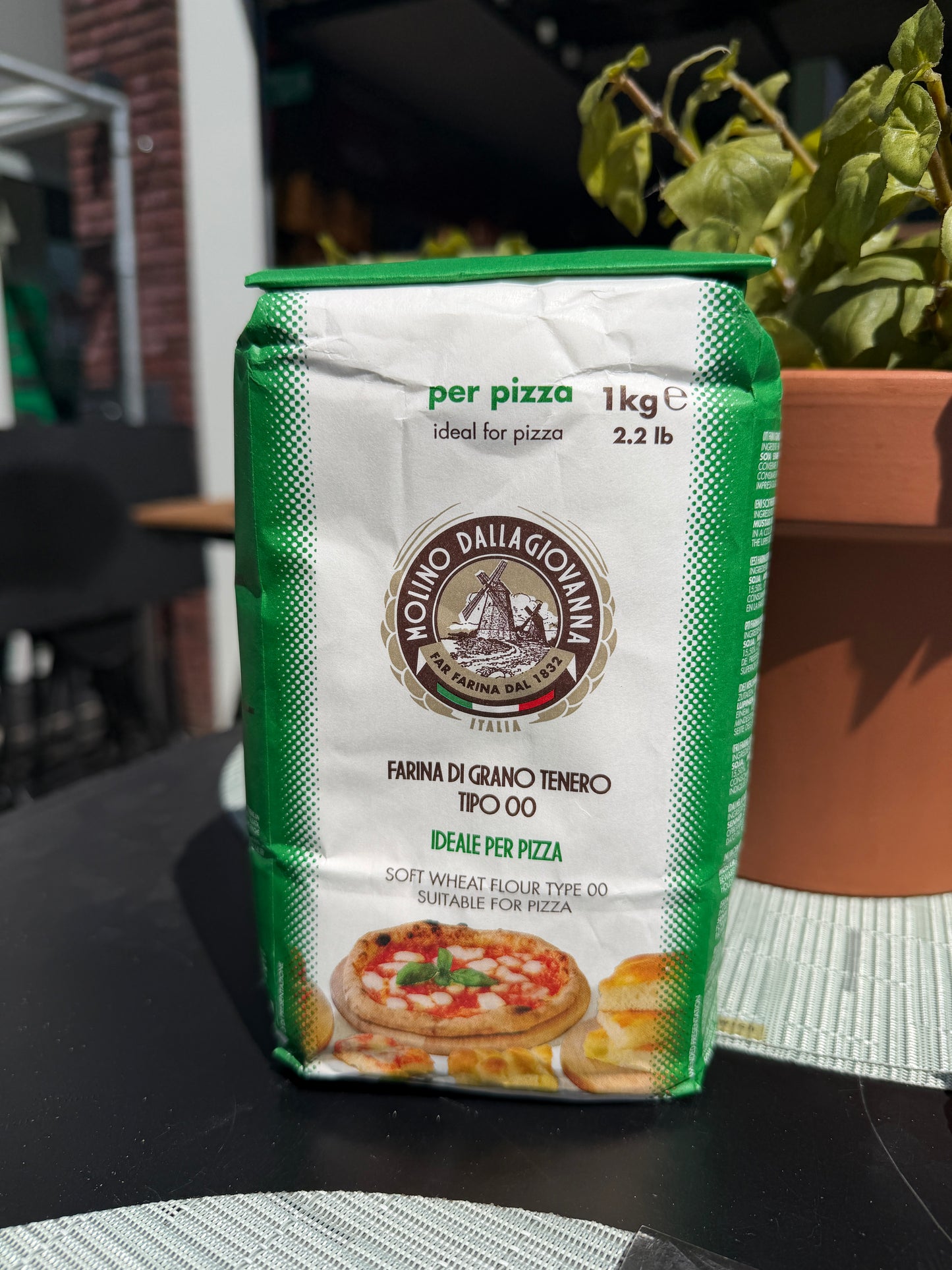 Farina / bloem di Grano Tenero Tipo 00 pizza & focaccia 1kg