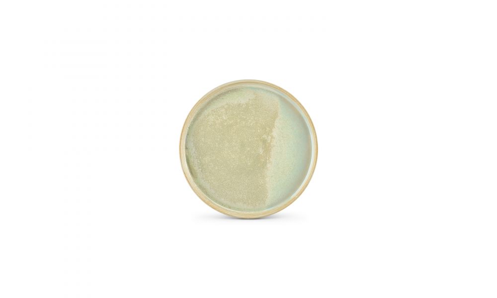 Fine2Dine | Structo Turquoise Plat Bord 20,5xH1,5cm