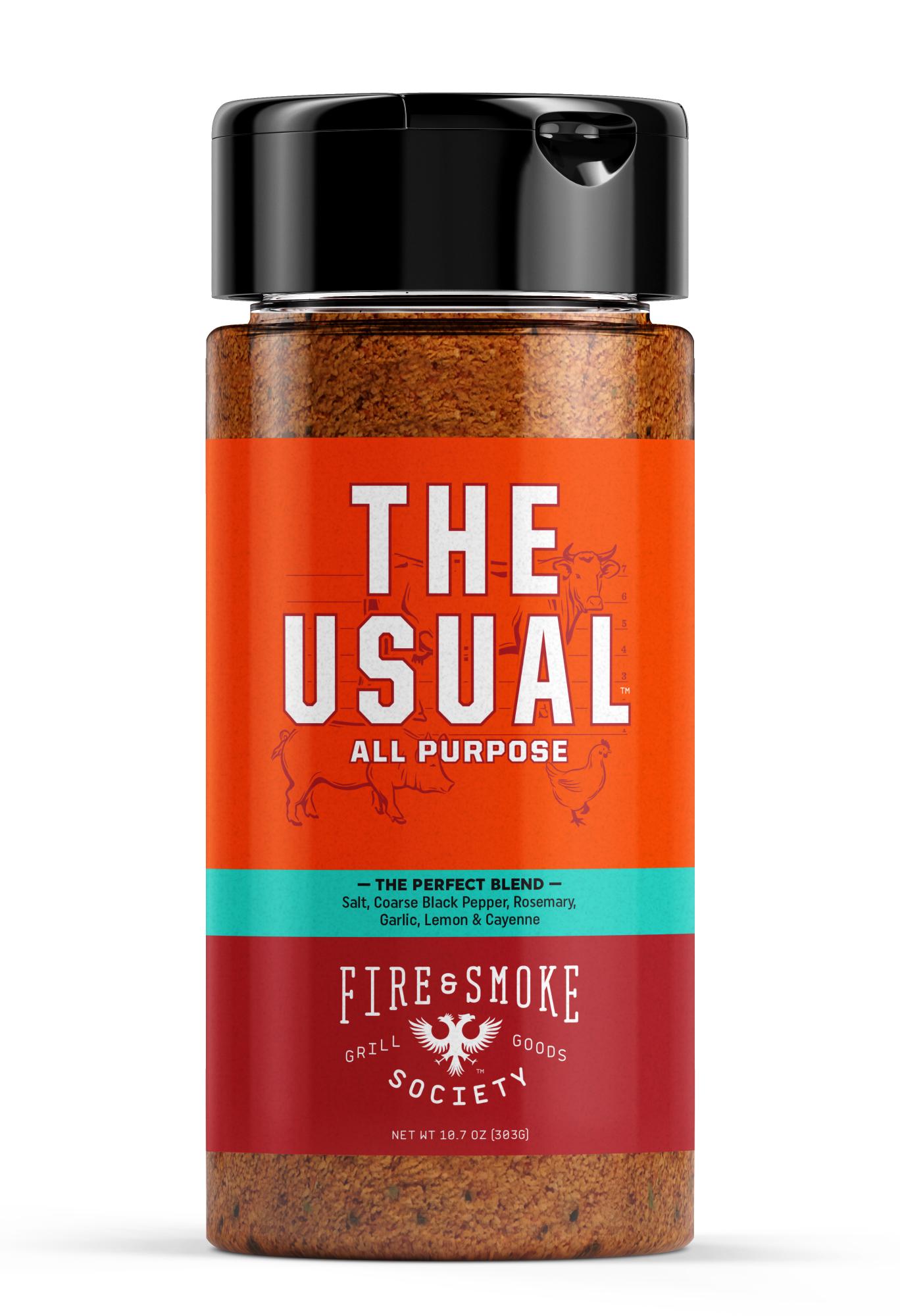 Fire & Smoke Society | The Usual All Purpose Rub 303g