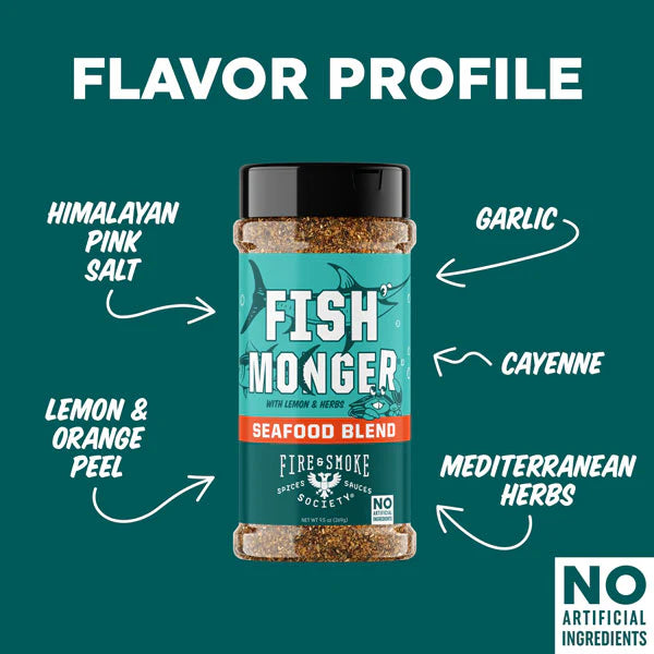 Fire & Smoke Society | Fish Monger Rub 269g