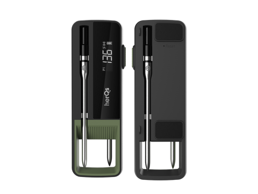 HerQs Double Max Bluetooth Thermometer | 2 wireless probes
