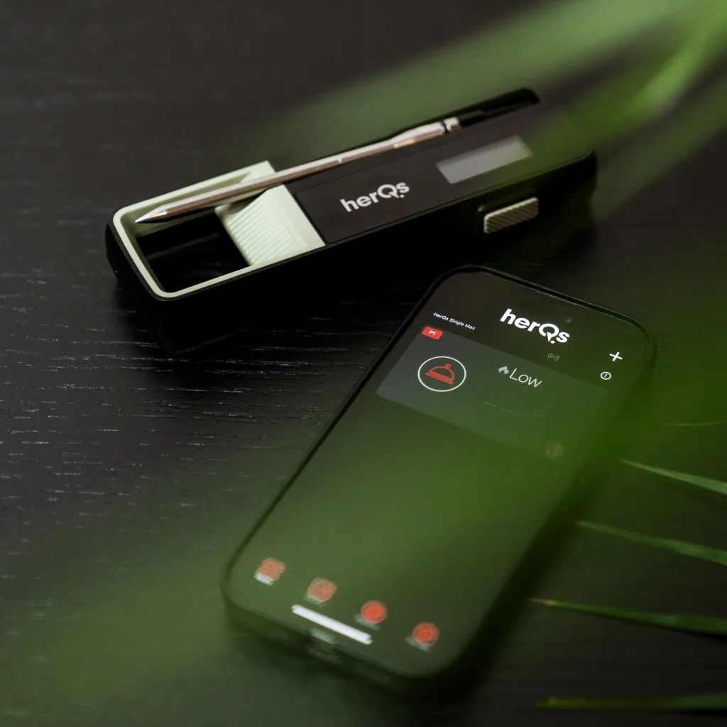 HerQs Single Max Bluetooth Thermometer | 1 wireless probe