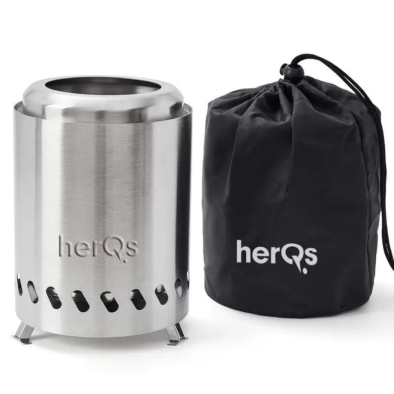 HerQs Smokeless Firepit Mini