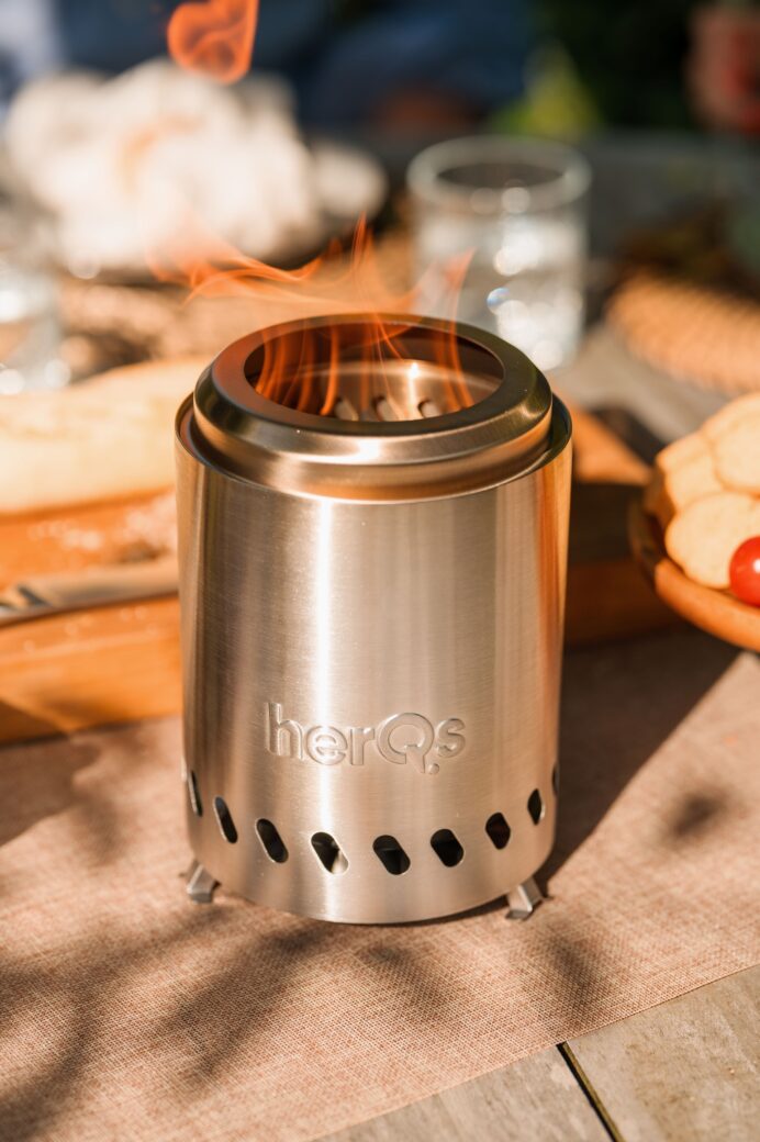 HerQs Smokeless Firepit Mini