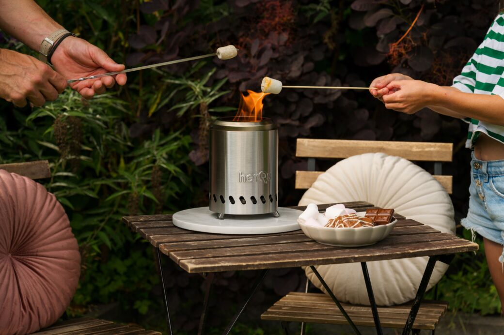 HerQs Smokeless Firepit Mini
