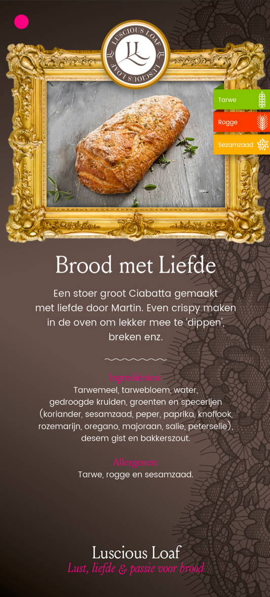 Luscious Loaf | Ambachtelijk Ciabatta Brood