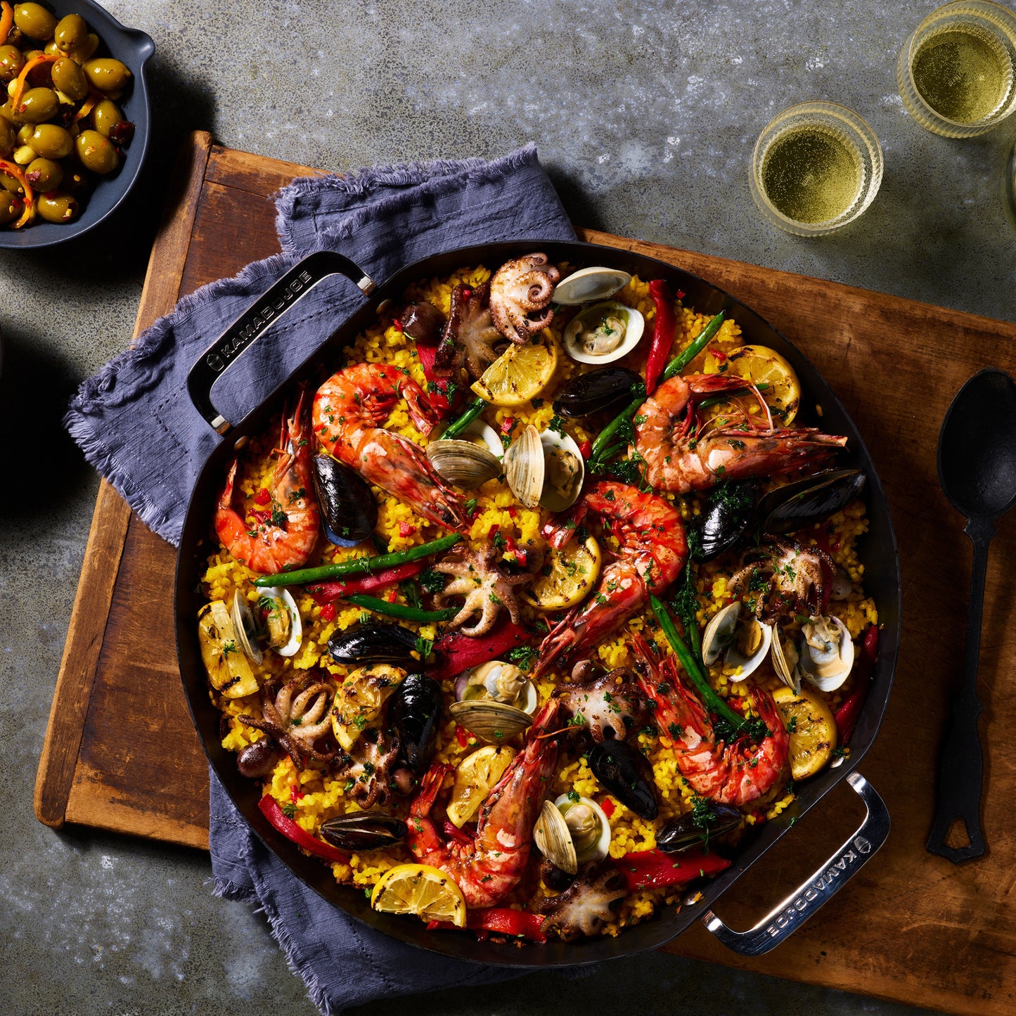 Kamado Joe Karbon Steel - Paella pan