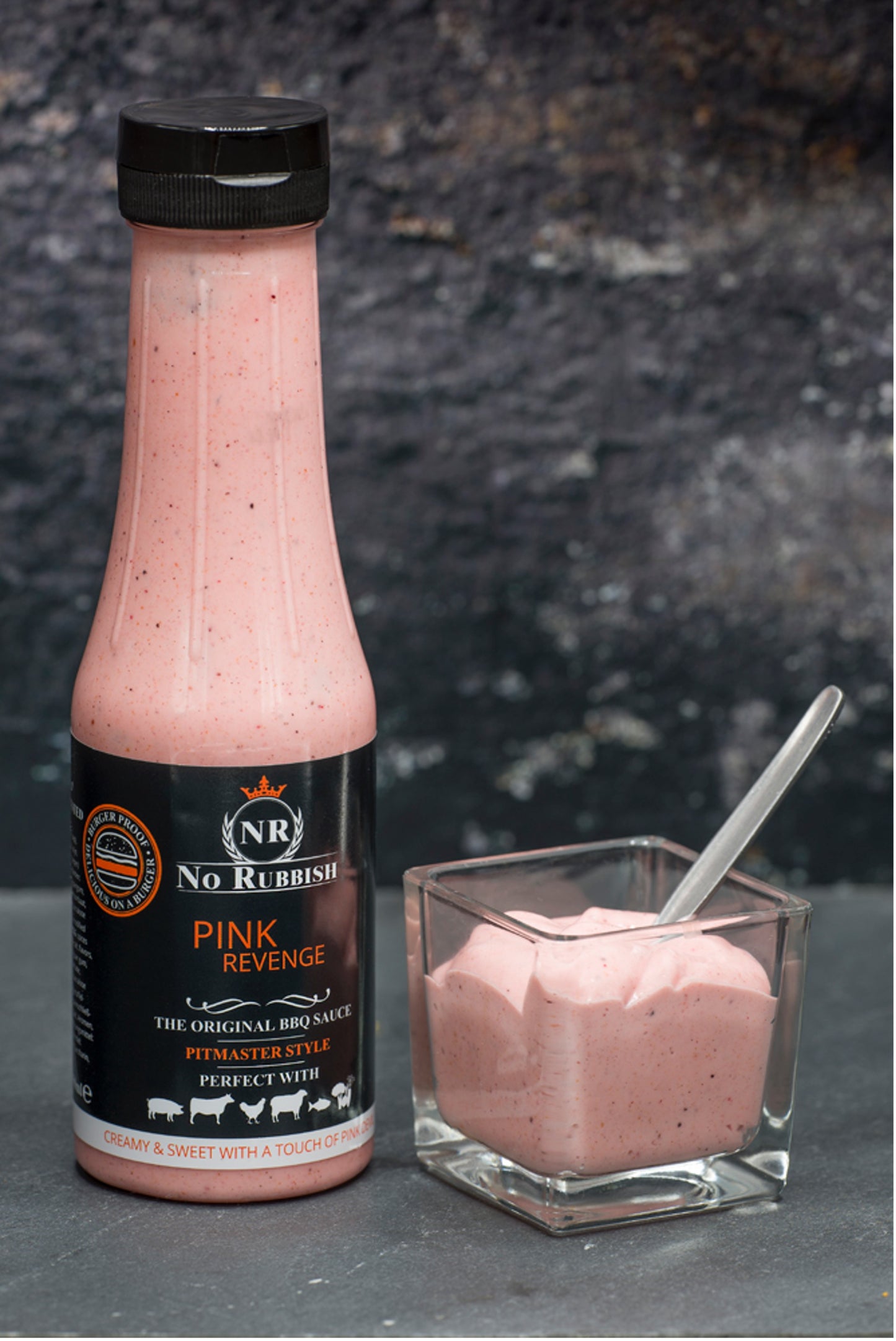 No Rubbish - Pink Revenge saus 350ml