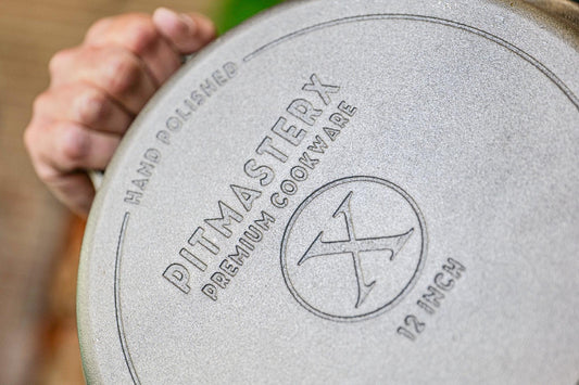 Pitmaster X Mirror Polished Skillet Cast Iron 12 inch/30cm