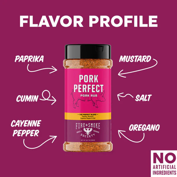 Fire & Smoke Society | Perfect Pork Rub 303g