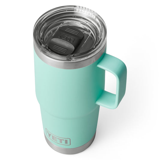YETI Rambler Travel Mug with Stronghold Lid 20 oz (591ml) | Seafoam