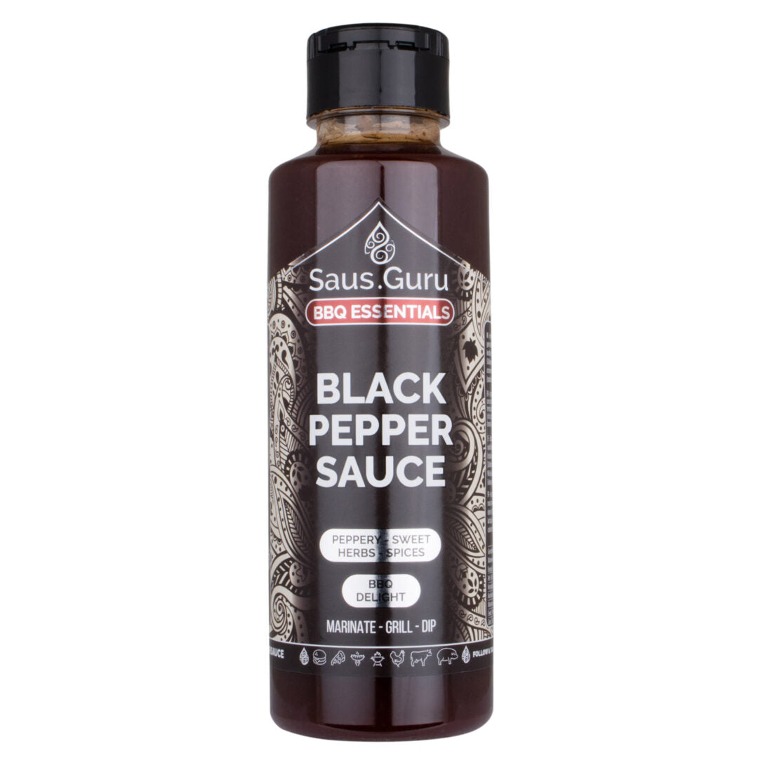 Saus.Guru | Black Pepper - BBQ Sauce 500ml