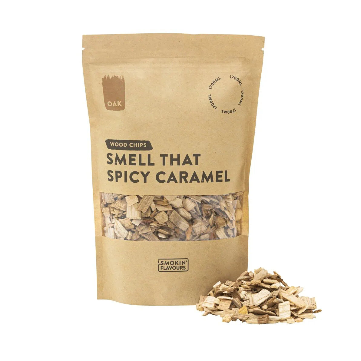 Smokin' Flavours Wood Chips Oak 1700ml