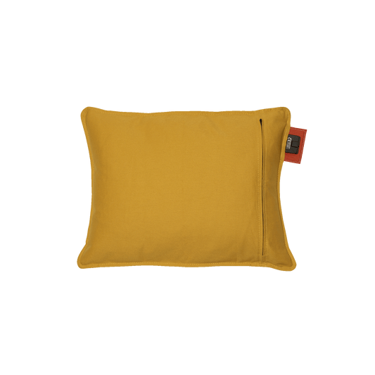 Stoov Ploov Warmtekussen Draadloos Knitted Ocher Yellow 45x60cm | standaard batterij