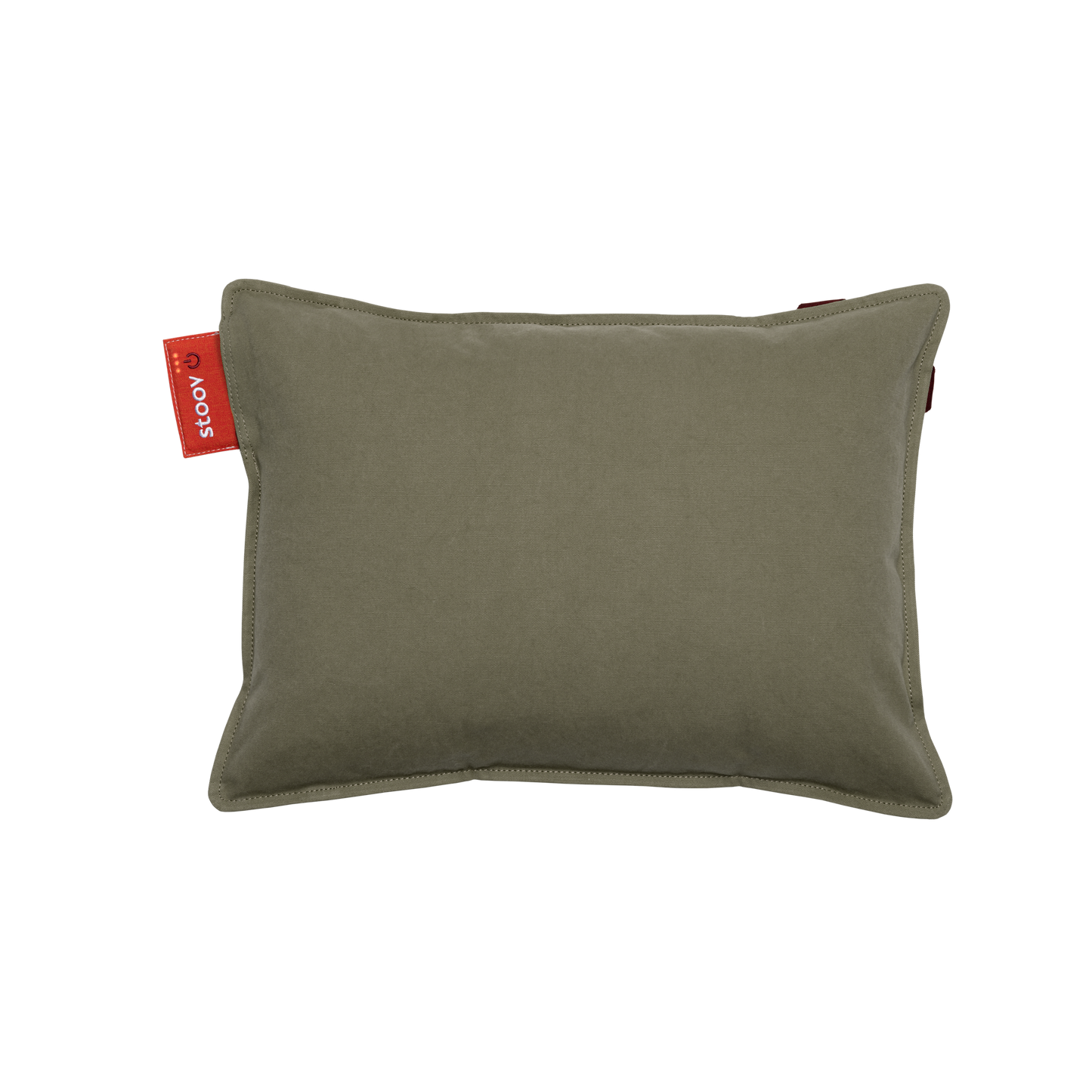 Stoov Ploov Warmtekussen Draadloos Canvas Fern Green 45x60cm | standaard batterij