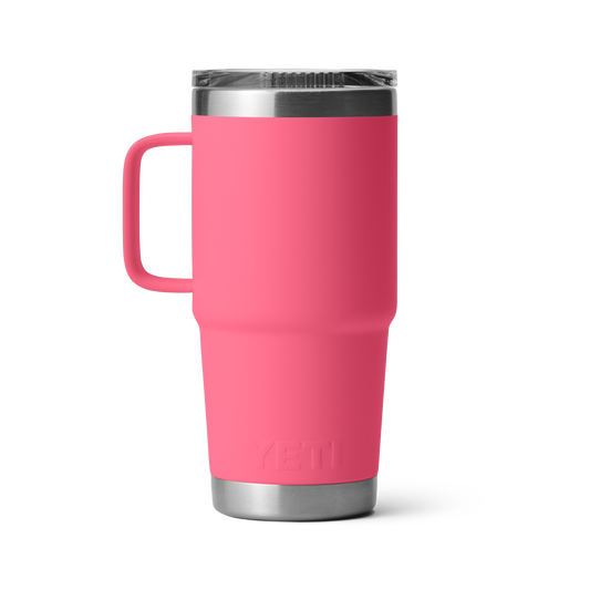 YETI Rambler Travel Mug with Stronghold Lid 20 oz (591ml) | Tropical Pink