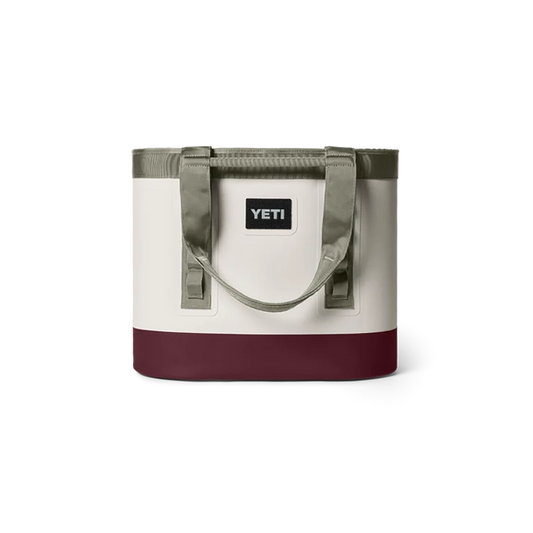 YETI Camino 35 2.0 CarryAll Tote Bag | Aspen Pink + Pampa Green + Wild Vine Red