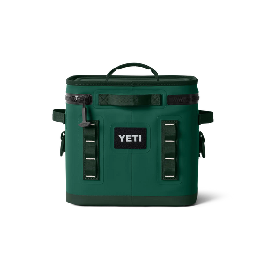 YETI Hopper Flip 12 Soft Cooler | Black Forest Green